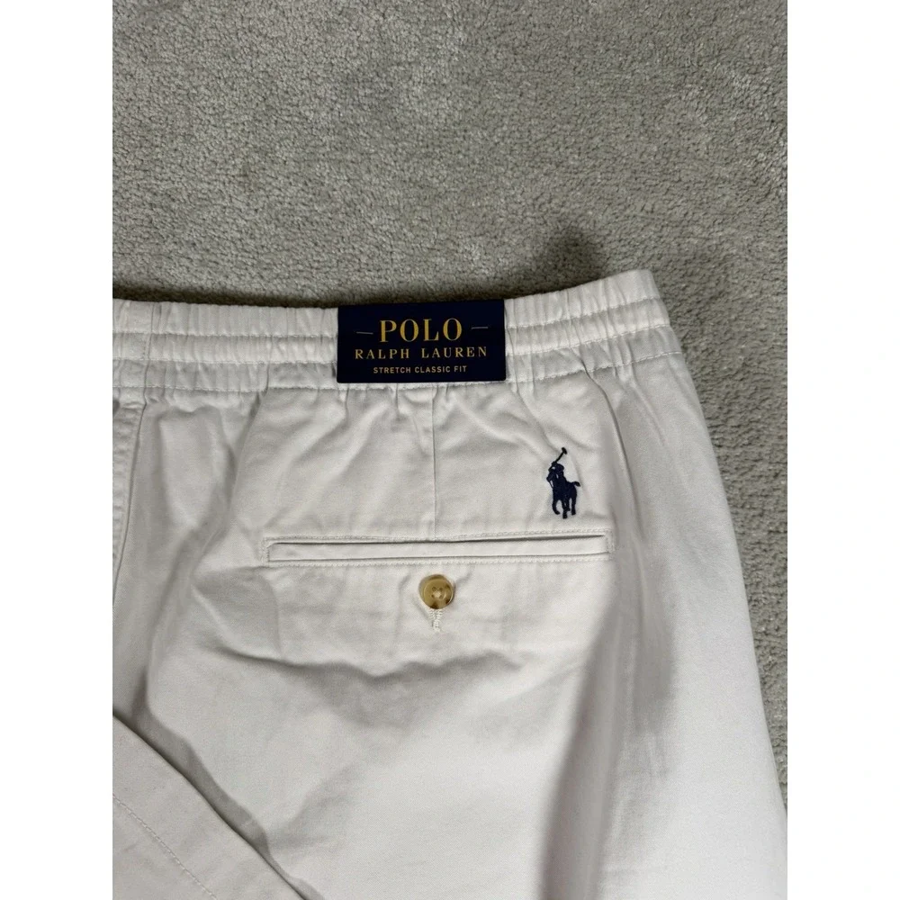 NWT Polo Ralph Lauren Elastic Waistband Pants Stretch Classic Fit Men's Lg. Tall